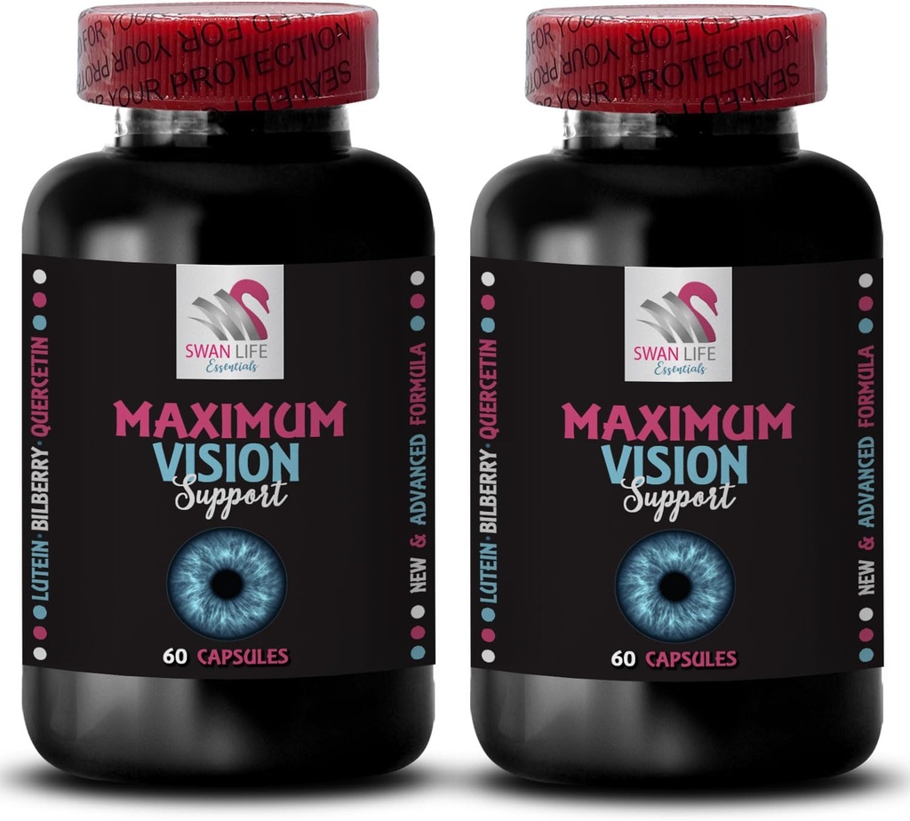 Focused view - EYE VISION SUPPLEMENT - Clearer image, Lens support, Vision clarity, Crisp detail, Clear perspective, Detail view, Eye sharpener, Focus lens, Focus advantage 2 Bottle 120 Capsules