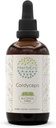 Cordyceps B120 Alcohol-Free Herbal Extract Tincture, Concentrated Liquid Drops Natural Cordyceps Militaris Dried Mushroom (4 fl oz)