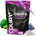 COURA Creatine Monohydrate Lemon-Berries Flavor - 450g - Sports Supplement - Strength and Endurance - Ideal for Intense Workouts - Gluten Free - Bottle Free