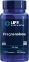 Life Extension Pregnenolone - Hormone Balance Supplement for Healthy Hormone Levels, 100 mg - Hormone Balance, Memory, Focus, Cognitive Health - Gluten-Free, Non-GMO, 100 Capsules