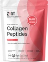 Zint Collagen Peptides Powder: Paleo & Keto Certified - Granulated Collagen Hydrolysate Types I & III for Enhanced Absorption - Enzymatically Hydrolyzed Protein for Women & Men, 16 oz