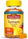 Nature Made Turmeric Curcumin 250mg Per Serving, Dietary Supplement for Antioxidant Support, 60 Gummies, 30 Day Supply