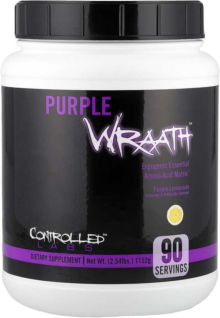 Controlled Labs Purple Wraath, Purple Lemonade, 2.44 lb.