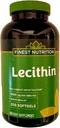 Finest Nutrition Lecithin 1200mg Softgels 200 ea by Finest Nutrition