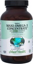 Maxi Health Triple Omega-3 Concentrate - Fish Oil -"1000 IU" Vitamin D3-90 Capsules - Kosher