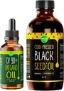 Maju Superfoods Oregano and Black Seed Oil Bundle