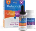 Hyalogic Synthovial Seven Hyaluronic Acid Liquid & Resveratrol Capsules - HA Support - Vegan - 1 oz