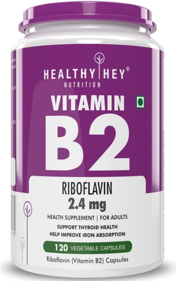 Sheltr Vitamin B2 - Riboflavin - 120 Veg Capsules