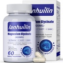 6-in-1 Magnesium Complex, 420mg Pure Magnesium Glycinate, Magnesium Supplement with GABA, 5-HTP, L-Theanine, L-Tyrosine, Vegetarian & High Absorption, 60 Capsules