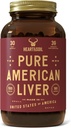 HEART & SOIL – American Liver Supplement – 3000mg Grass-Fed Beef Liver, Rich in Vitamin A, B12, Iron & Peptides – Non-GMO, Allergen-Free – 180 Capsules