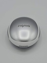 Original White/Silver Genuine Signia Hearing Aid Case Protective Storage Travel Box