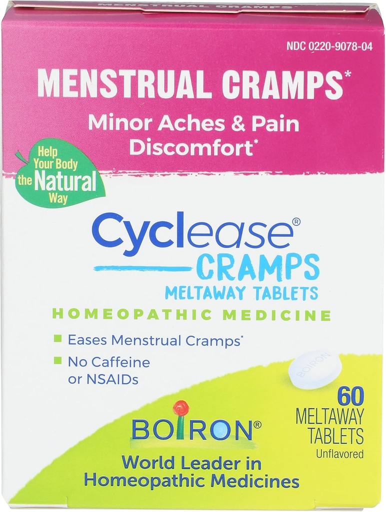 Boiron Cyclease Cramp Tablets, 60 Ct