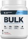 Transparent Labs Bulk Pre Workout Powder - Naturally Sweetened Advanced Pre-Workout Formula for Muscle Building and Strength - 30 Servings, Tropical Punch