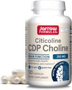 Jarrow Formulas Citicoline CDP Choline 250 MG, CDP Choline Supplement Supports Brain Health, Performance and Memory, 120 Capsules, Up to a 120 Day Supply