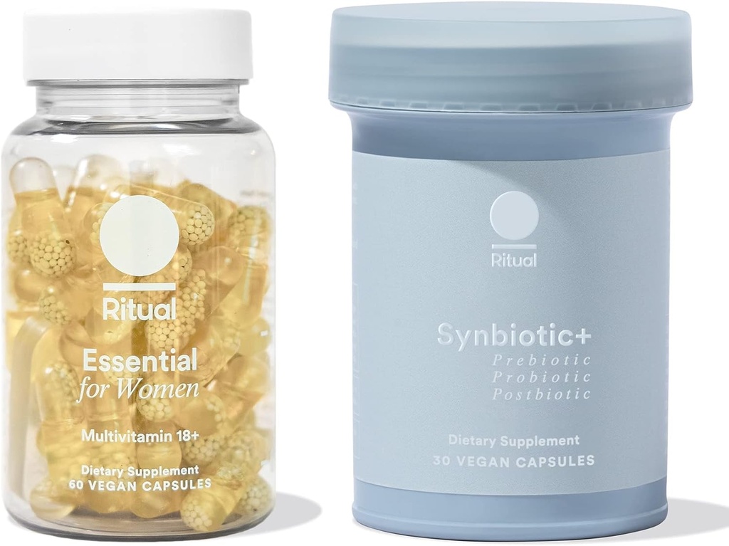 Ritual Multivitamin for Women 18+ & Daily Gut Health Support, 30 Days Supply