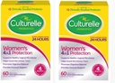 Culturelle Women’s Healthy Balance Daily Probiotics for Women - Supports Digestive, Vaginal and Immune Health, Occasional Diarrhea, Gas & Bloating - Non-GMO 60ct (2 -Pack) (2)