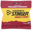 Honey Stinger Organic Energy Chews, Pomegranate Passionfruit, 1.8 Ounce
