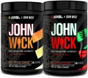 Jacked Factory X John Wick - Wick Mode Pre Workout Powder - Intense Energy, Battle-Ready Focus, Unstoppable Commitment, and Sheer Will - Last Tropical Sunrise & Osaka Cherry Blossom (80 Servings)