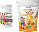 BariatricPal 30-Day Bariatric Vitamin Bundle (Multivitamin ONE 1 per Day! Chewable with 45mg Iron - Mixed Berry and Calcium Citrate Soft Chews 500mg with Probiotics - Orange Creamsicle)