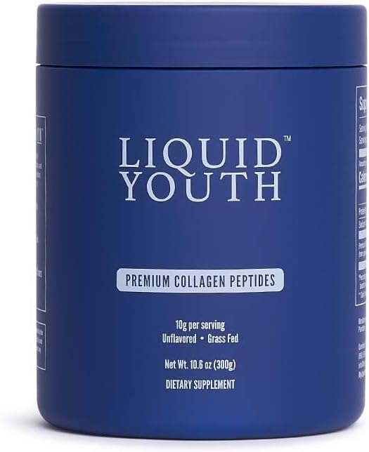 Collagen Peptides Powder for Women & Men - Type I & III Premium Grass-fed Bovine, Hydrolyzed Collagen, Promotes Hair Growth, Skin, Nail, Bone & Joint Health - Unflavored, 30 Servings