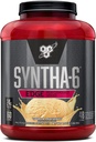 BSN SYNTHA-6 Edge Protein Powder, Vanilla Protein Powder with Hydrolyzed Whey, Micellar Casein, Milk Protein Isolate, Low Sugar, 24g Protein, Vanilla Milkshake, 48 Servings