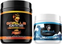Gorilla Mode Pre Workout (Orange Rush) + HydroPrime Glycerol Pre Workout - Comprehensive Stack for Hyper-Hydration, Pump, Power, Endurance, and Thermoregulation