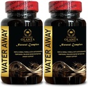 WATER AWAY - Fast Acting Bloating Relief, water pills water retention, diuretic pills for water retention, diuretic water pills, fluid pills for water retention - 2 Bottles