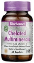 Bluebonnet Nutrition High Potency Chelated Multiminerals, Albion Chelated Minerals, Soy-Free, Gluten-Free, Non-GMO, Kosher Certified, Dairy-Free, 60 Caplets, 20 Servings