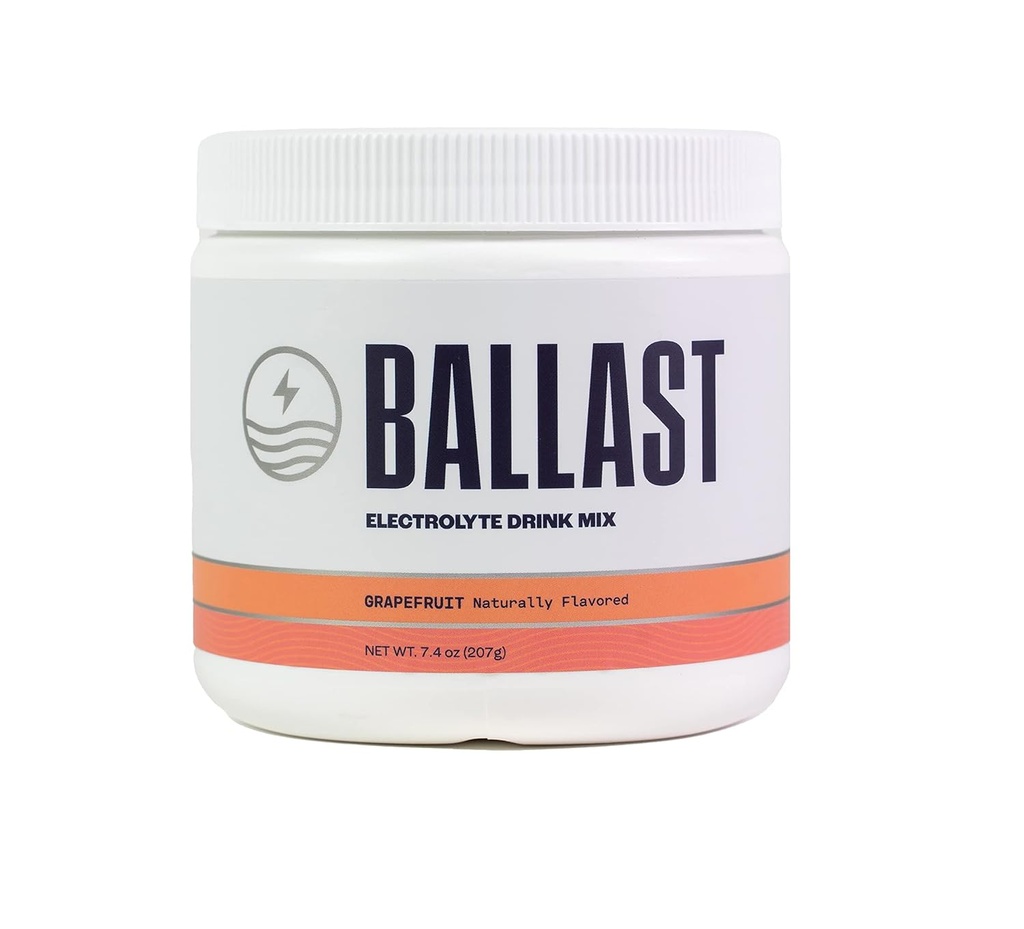 Ballast Zero-Sugar Electrolytes - Grapefruit - Hydration Powder | Keto & Paleo Friendly | Liquid Daily IV for Rapid Rehydration | Element Electrolytes Magnesium, Sodium, and Potassium | 30 Servings