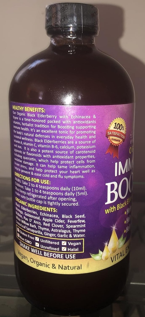 Essential Palace Organic Immunity Booster 16 oz