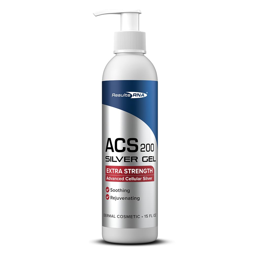 Results RNA - ACS 200 Silver-Glutathione Gel – Advanced Cellular Colloidal Silver Gel for Wound Care & Superior Dermal Healing. (15 oz)