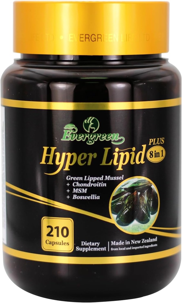 Hyper Lipid 9000 Plus 210(180+30) Capsule Evergreen New Zealand