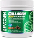 Evogen Collagen Plus Hydration - Grass-Fed Collagen for Women & Men | Collagen Peptides Powder | Collagen Powder Supporting Skin Vitality, Hydration, Joint & Tissue Health | Chocolate | 30 Servings