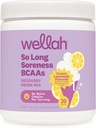 Wellah So Long Soreness BCAA Powder (Frozen Lemonade Flavored) 30 Servings - with Hydration Complex