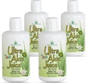 Miracle of Aloe Ultra Aloe Vera Juice, 1 Qt. 4 Pack, Whole Leaf, Pure, Filtered, Certified for Content and Purity (Gallon)