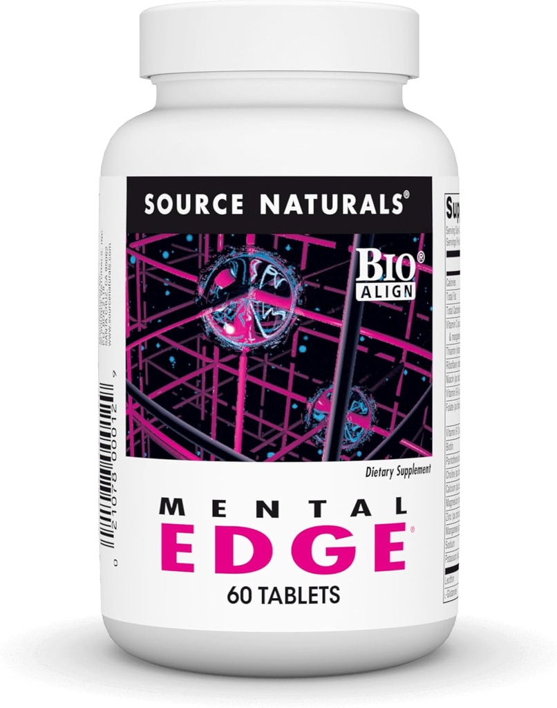 Source Naturals Mental Edge - Brain Boosting Supplement* - 60 Tablets