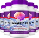 NutraRize (5 Pack) Synaptic XR – Daily Support Capsules with a Balanced Blend for Focus, Sharpness, and Everyday Performance| Easy-to-Take Pills for Daily Wellness (300 Capsules)