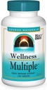 SOURCE NATURALS Wellness Multiple Tablet, 120 Count