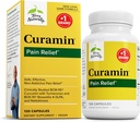 Terry Naturally Curamin - Curcumin Supplement for Circulation & Endorphin Support - Support for Occasional Discomfort - Aids Healthy Muscles - 120 Capsules