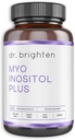 Dr. Brighten Myoinositol Plus - Doctor Formulated Ratio of Myo- and D-Chiro-Inositol to Support PCOS Symptoms, Hormone Balance, Healthy Ovarian Function, and Regular Menstrual Cycles