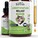 Cat Constipation Relief - May Help to Reduce Constipation & Blocked Bowels, Improve Bowel Movement, & Much More - Constipation Relief for Cats - Cat Laxative - 1 fl oz - Chicken Flavor (2)