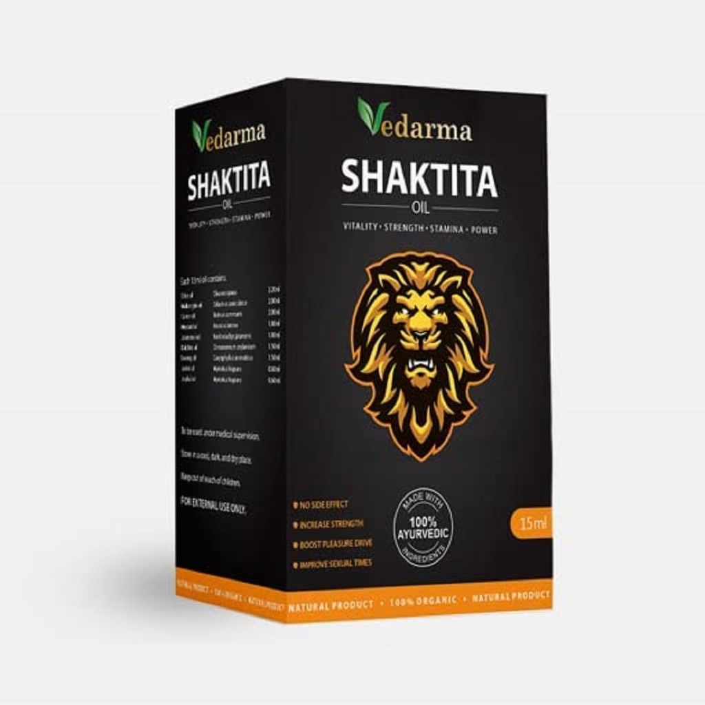 Shaktita Oil for Strength and Stamina Booster Oil for Men - 15ml