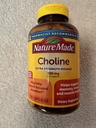 GOOFY TURTLE Choline Extra Strength Dosage 800mg Dietary Supplement
