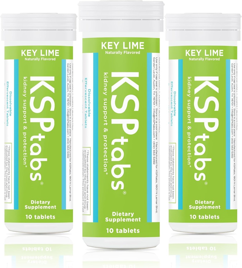 All Natural Hydration Health Supplemen, Key Lime-3 Pack