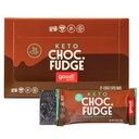 good! Snacks Chocolate Fudge Keto Protein Bar, Vegan, Soy & Gluten Free, Low Sugar Meal Replacement, 11g High Protein, Natural Healthy Snack, For Athletes & Active Lifestyles, 3g Net Carbs, 12 Bars