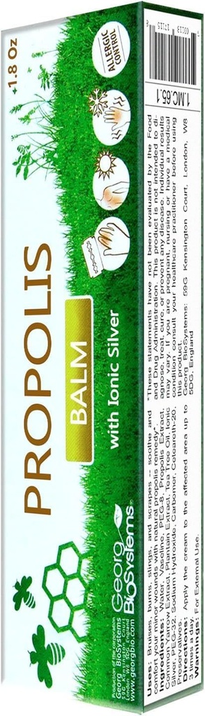 Propolis Balm with Ionic Silver 30g/1 Oz…