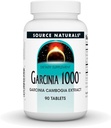 Source Naturals Garcinia Cambogia Extract, 1,000 MG- 90 Tablets