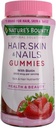 Natures Bounty Optimal Solutions Hair, Skin and Nails Gummies, 80 Count , Pack of 4