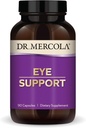 Dr. Mercola Eye Support - Supports Eye & Vision Health - with Lutein, Zeaxanthin, Organic Astaxanthin & Black Currant - Non-GMO, Gluten-Free & Soy Free - 90 Capsules (90 Servings)
