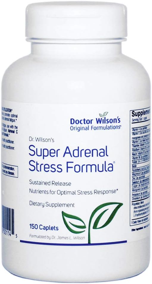 Doctor Wilson's Original Formulations Super Adrenal Stress Formula 150 caplets Adrenal, HPA Axis, Fatigue, and Energy Support